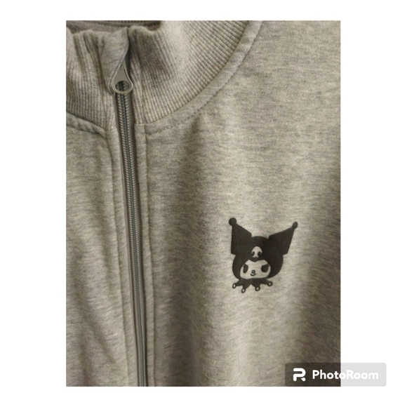 Official Sanrio Kuromi full Zip Up Jacket Unisex - Picture 2 of 5